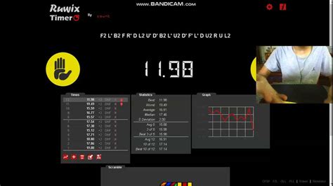 ruwix timer 3x3 online.